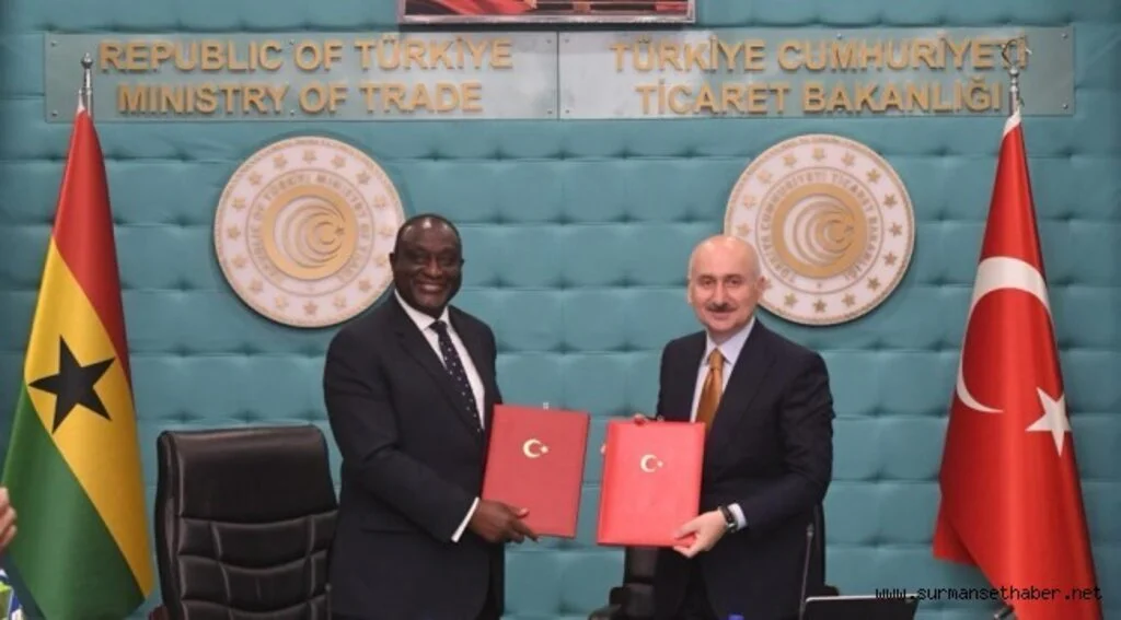 TÜRKİYE GANA ARASINDAKİ TİCARET HACMİNİ 1 MİLYAR DOLARA ULAŞTIRMAYI HEDEFLİYORUZ