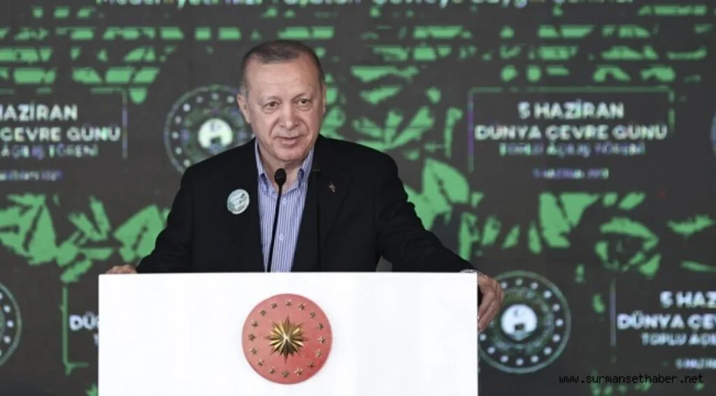 VİDEO HABER ! Cumhurbaşkanı Erdoğan: "Bugüne kadar 61 millet bahçesini hizmete sunduk"