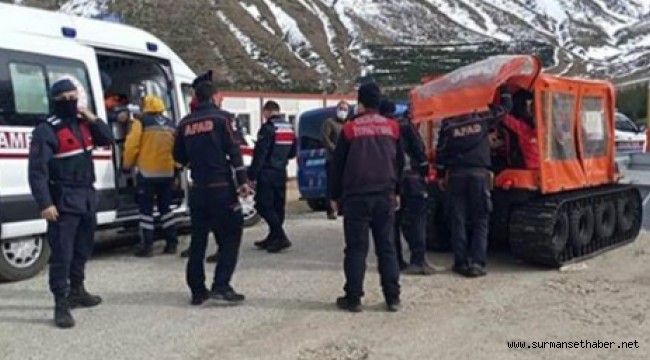 Yaralı Dağcıları AFAD Kurtardı
