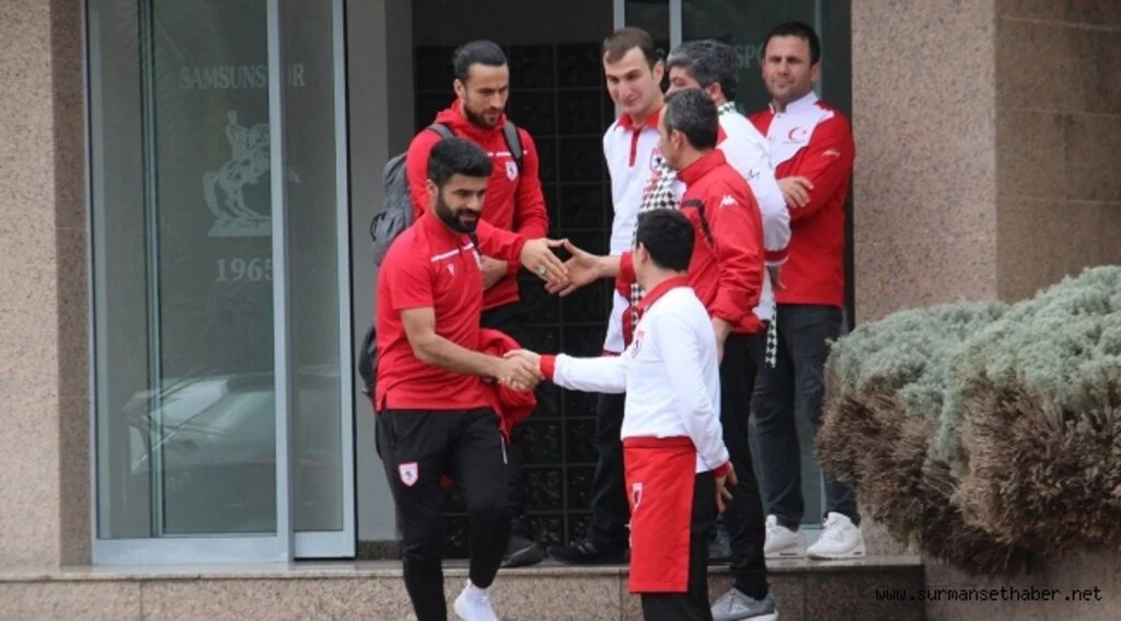 Yılport Samsunspor İstabul'a hareket etti