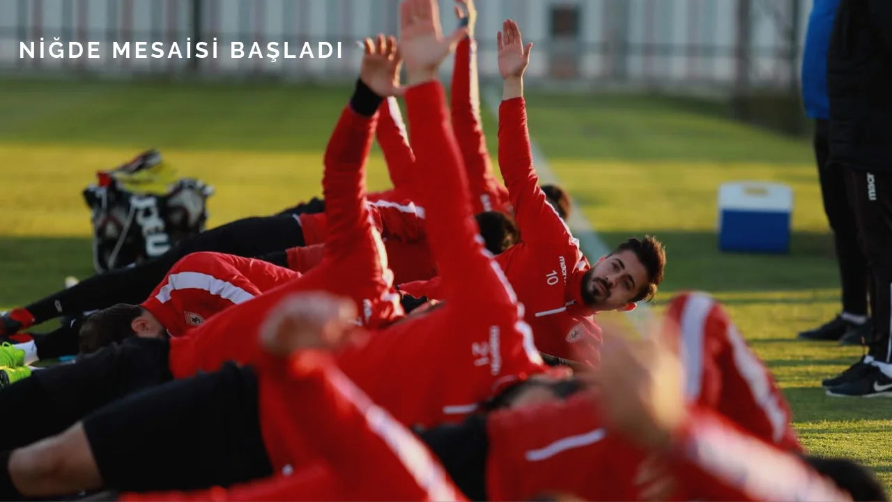Yılport Samsunspor Niğde Maçı Hazırlıklarına Başladı