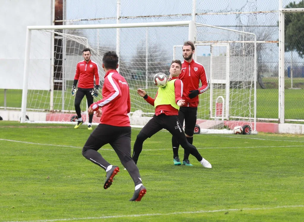 Yılport Samsunspor Niğde Maçı Hazırlıklarını Tamamladı