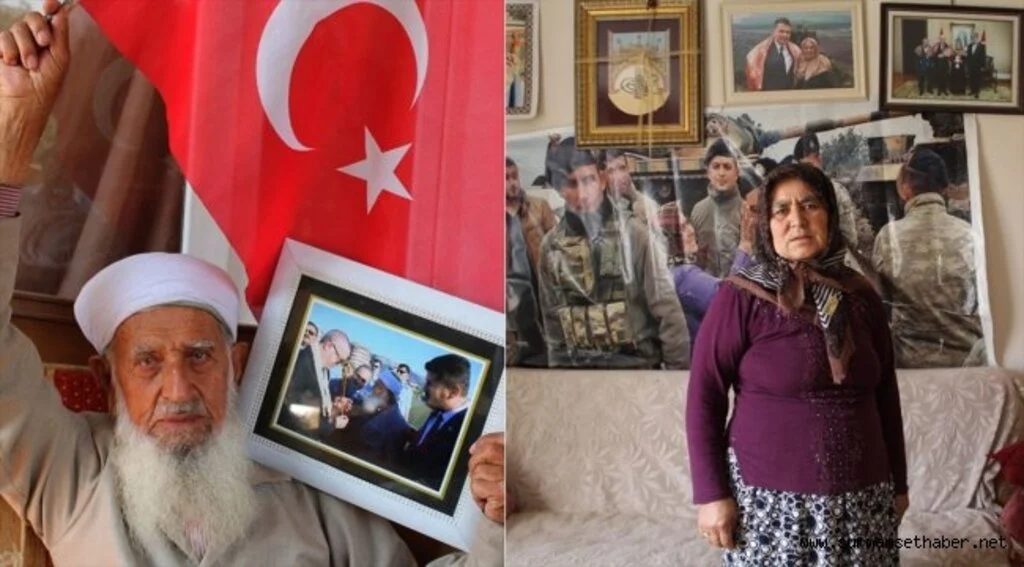 'Yörük Ana' ve 'Muhammed Dede'den harekata destek