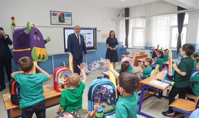 Canik'te Hem Öğrenciler Hem Aileler Sevinçli