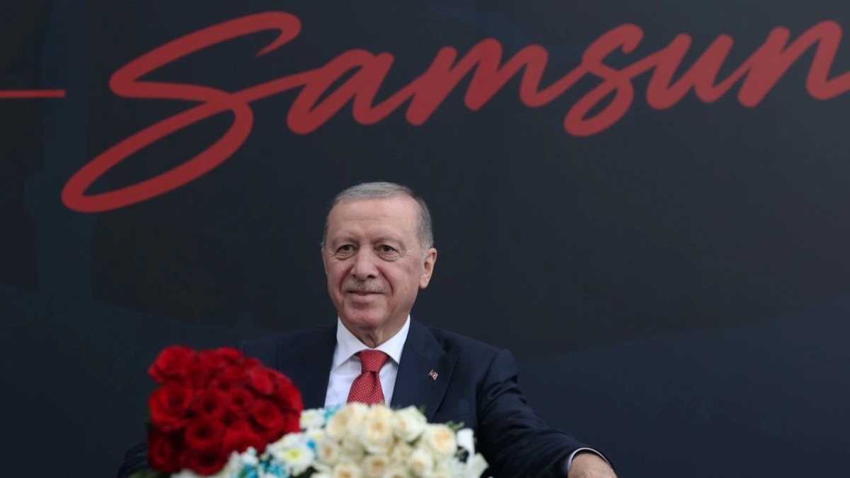 Cumhurbaşkanı Erdoğan, Samsun’da Gençlerle Bir Araya Geldi